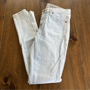 Ag Adriano Goldschmied “The Legging Ankle” Blue Super Skinny Ankle Jeans